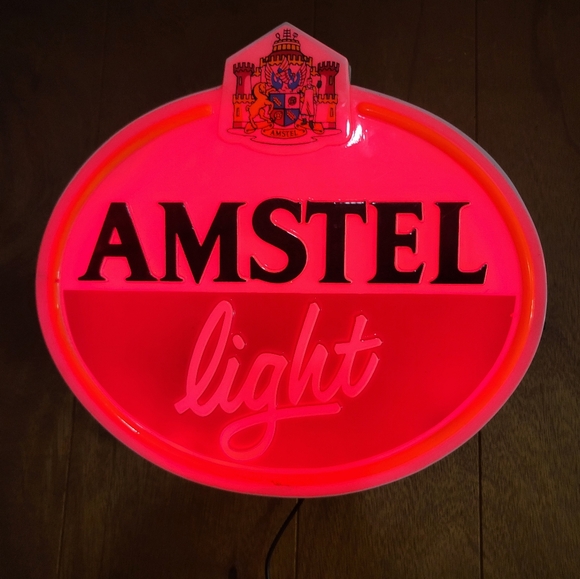 Vintage Amstel light up sign. - Picture 2 of 4